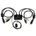 Startech.Com Two Port KVM with HDMI Audio and USB -HDMI USB KVM SV211HDUA